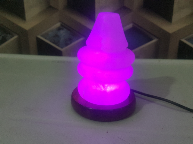 himalayan usb designed lamp (pink)